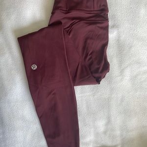 LULULEMON fast & free leggings